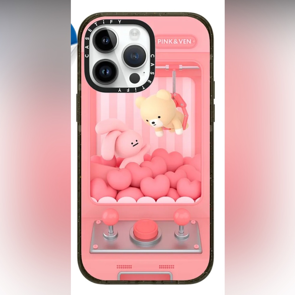 Casetify Pink Claw Machine Phone Case